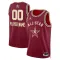 Maglia Personalizzata All Star 2024 Swingman Rosso - Uomo
