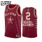 Maglia Shai Gilgeous Alexander All Star 2024 Swingman Rosso - Bambino