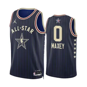 Maglia Tyrese Maxey All Star 2024 Swingman Navy - Uomo Maglia Tyrese Maxey All Star 2024 Swingman Navy - Uomo