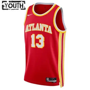 Maglia Atlanta Hawks Bogdan Bogdanovic 13 Icon Edition Swingman Rosso - Bambino