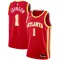 Maglia Atlanta Hawks Jalen Johnson 1 Icon Edition Swingman Rosso - Uomo