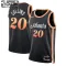 Maglia Atlanta Hawks John Collins 20 City Edition 2022-23 Swingman Nero - Bambino