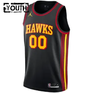 Maglia Atlanta Hawks Jordan Personalizzata Statement Edition Swingman Nero - Bambino