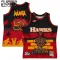 Maglia Atlanta Hawks Mitchell Ness x Tats Cru Edition Hardwood Classics 2023-24 Swingman Nero - Bambino
