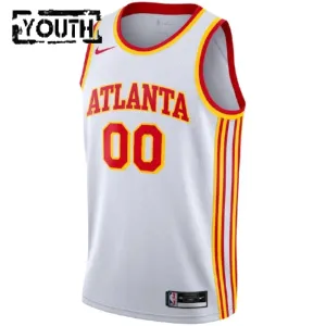 Maglia Atlanta Hawks Personalizzata Association Edition Swingman Bianco - Bambino