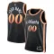 Maglia Atlanta Hawks Personalizzata City Edition 2022-23 Swingman Nero - Uomo