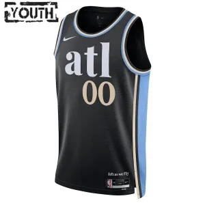 Maglia Atlanta Hawks Personalizzata City Edition 2023-24 Swingman Nero - Bambino