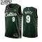 Maglia Boston Celtics Derrick White 9 City Edition 2022-23 Swingman Verde - Bambino