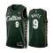 Maglia Boston Celtics Derrick White 9 City Edition 2022-23 Swingman Verde - Uomo
