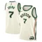 Maglia Boston Celtics Jaylen Brown 7 City Edition 2023-24 Swingman Bianco - Uomo