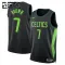 Maglia Boston Celtics Jaylen Brown City Edition 2024-25 Swingman Nero - Bambino