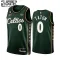 Maglia Boston Celtics Jayson Tatum 0 City Edition 2022-23 Swingman Verde - Bambino