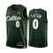 Maglia Boston Celtics Jayson Tatum 0 City Edition 2022-23 Swingman Verde - Uomo