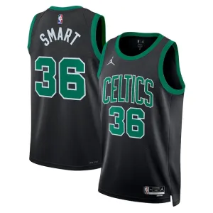 Maglia Boston Celtics Jordan Marcus Smart 36 Statement Edition Swingman Verde - Uomo
