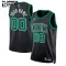 Maglia Boston Celtics Jordan Personalizzata Statement Edition Swingman Nero - Bambino