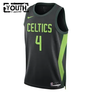 Maglia Boston Celtics Jrue Holiday City Edition 2024-25 Swingman Nero - Bambino