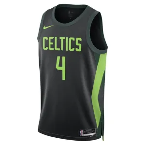 Maglia Boston Celtics Jrue Holiday City Edition 2024-25 Swingman Nero - Uomo