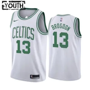 Maglia Boston Celtics Malcolm Brogdon 13 Association Edition Swingman Bianco - Bambino Maglia Boston Celtics Malcolm Brogdon 13 Association Edition Swingman Bianco - Bambino