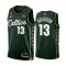 Maglia Boston Celtics Malcolm Brogdon 13 City Edition 2022-23 Swingman Verde - Uomo