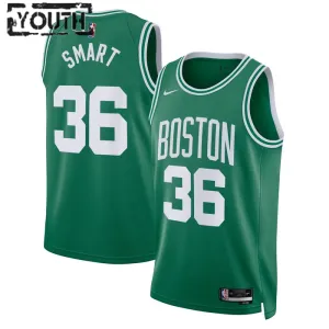 Maglia Boston Celtics Marcus Smart 36 Icon Edition Swingman - Bambino