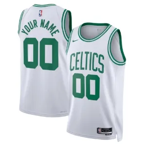 Maglia Boston Celtics Personalizzata Association Edition Swingman Bianco - Uomo