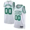 Maglia Boston Celtics Personalizzata Association Edition Swingman Bianco - Uomo
