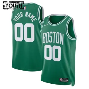 Maglia Boston Celtics Personalizzata Icon Edition Swingman Verde - Bambino