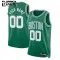 Maglia Boston Celtics Personalizzata Icon Edition Swingman Verde - Bambino