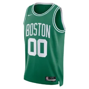 Maglia Boston Celtics Personalizzata Icon Edition Swingman Verde - Uomo