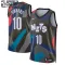 Maglia Brooklyn Nets Ben Simmons City Edition 2023-24 Swingman Nero - Bambino