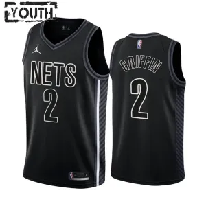 Maglia Brooklyn Nets Blake Griffin 2 Statement Edition Swingman Nero - Bambino Maglia Brooklyn Nets Blake Griffin 2 Statement Edition Swingman Nero - Bambino