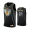 Maglia Brooklyn Nets Diamond Edition Personalizzata Swingman Nero - Uomo