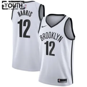 Maglia Brooklyn Nets Joe Harris 12 Association Edition Swingman Bianco - Bambino