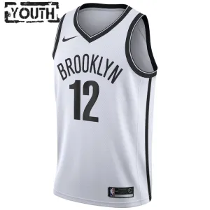 Maglia Brooklyn Nets Joe Harris 12 Association Edition Swingman Bianco - Bambino