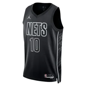 Maglia Brooklyn Nets Jordan Ben Simmons 10 Statement Edition Swingman Nero - Uomo