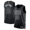Maglia Brooklyn Nets Jordan Personalizzata Statement Edition Swingman Nero - Uomo