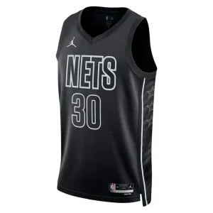 Maglia Brooklyn Nets Jordan Seth Curry 30 Statement Edition Swingman Nero - Uomo