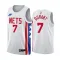 Maglia Brooklyn Nets Kevin Durant 7 Classic Edition 2022-23 Swingman Bianco - Uomo