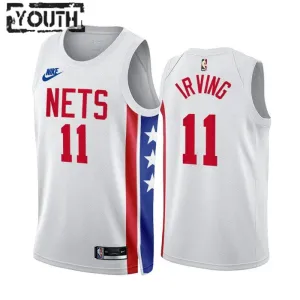 Maglia Brooklyn Nets Kyrie Irving 11 Classic Edition 2022-23 Swingman Bianco - Bambino Maglia Brooklyn Nets Kyrie Irving 11 Classic Edition 2022-23 Swingman Bianco - Bambino
