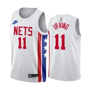 Maglia Brooklyn Nets Kyrie Irving 11 Classic Edition 2022-23 Swingman Bianco - Uomo Maglia Brooklyn Nets Kyrie Irving 11 Classic Edition 2022-23 Swingman Bianco - Uomo