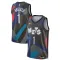 Maglia Brooklyn Nets Mikal Bridges City Edition 2023-24 Swingman Nero - Uomo