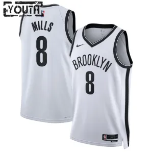 Maglia Brooklyn Nets Patty Mills 8 Association Edition Swingman Bianco - Bambino