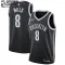 Maglia Brooklyn Nets Patty Mills 8 Icon Edition Swingman Nero - Bambino