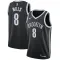 Maglia Brooklyn Nets Patty Mills 8 Icon Edition Swingman Nero - Uomo