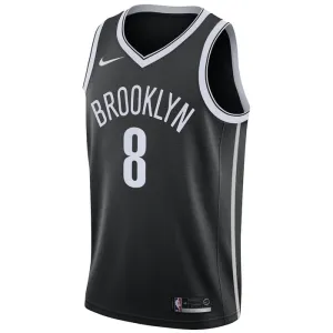 Maglia Brooklyn Nets Patty Mills 8 Icon Edition Swingman Nero - Uomo