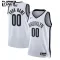 Maglia Brooklyn Nets Personalizzata Association Edition Swingman Bianco - Bambino