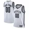 Maglia Brooklyn Nets Personalizzata Association Edition Swingman Bianco - Uomo