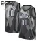 Maglia Brooklyn Nets Personalizzata City Edition 2024-25 Swingman Grigio - Bambino