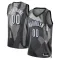 Maglia Brooklyn Nets Personalizzata City Edition 2024-25 Swingman Grigio - Uomo