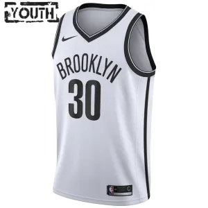 Maglia Brooklyn Nets Seth Curry 30 Association Edition Swingman Bianco - Bambino